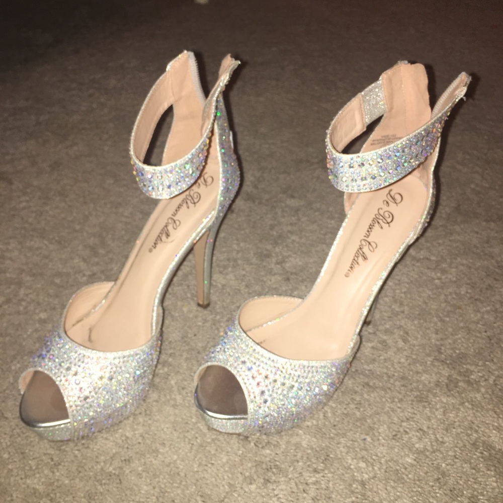 Silver heels